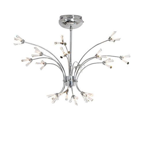 Eurolux Coral Chandelier 18 Light Egyptian Crystal