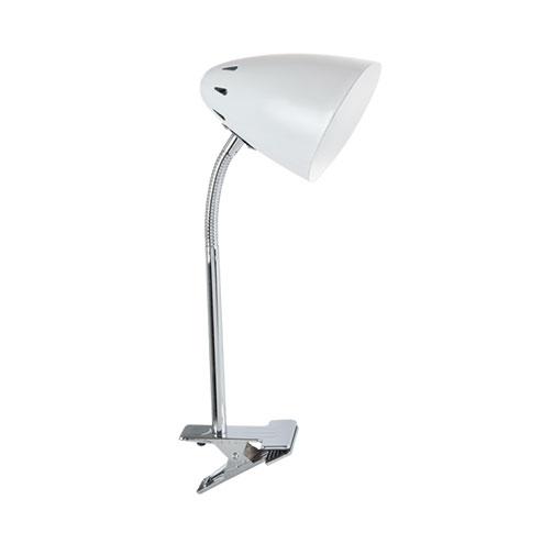 Polished Chrome Clip-On Desk Lamp 40W