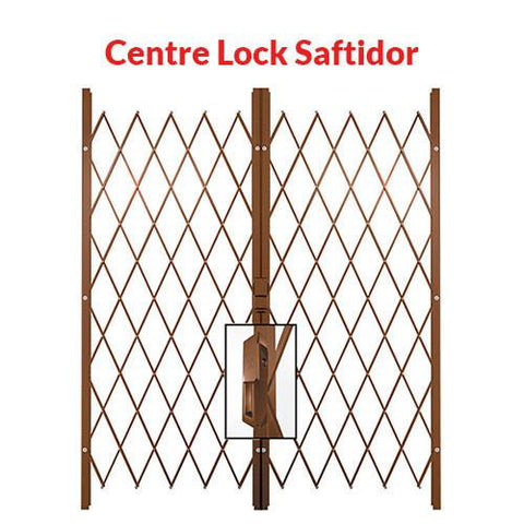 Xpanda Centre Lock Saftidor Bronze
