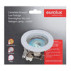 Eurolux Downlight With Gu5 3 12V Halogen Lamp White