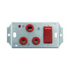 Decorduct Sokit 16A Dedicated Single Socket Red 75X50mm