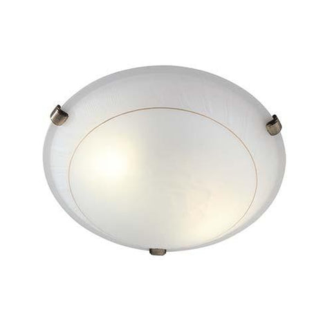 Eurolux Round Rose Patterned Ceiling Light
