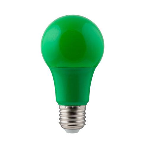 Eurolux LED Coloured Globe E27 7W 185lm Green