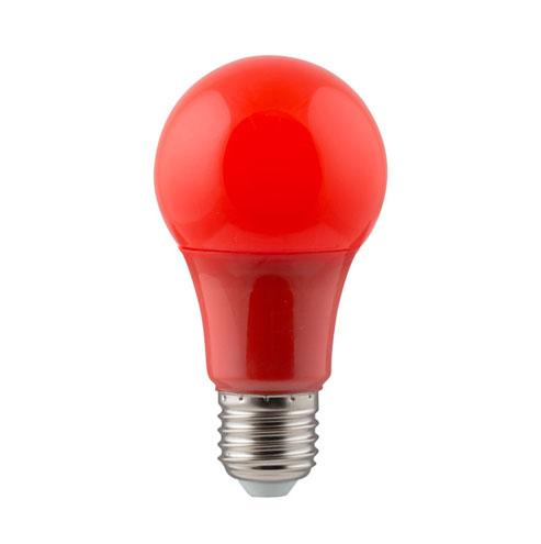Eurolux LED Coloured Globe E27 7W 150lm Red