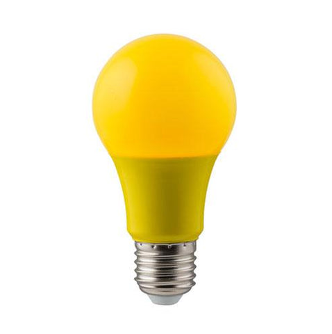 Eurolux LED Coloured Globe E27 7W 630lm Yellow