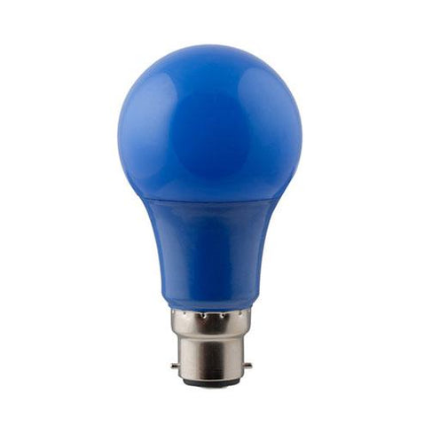 Eurolux LED Coloured Globe B22 7W 85lm Blue