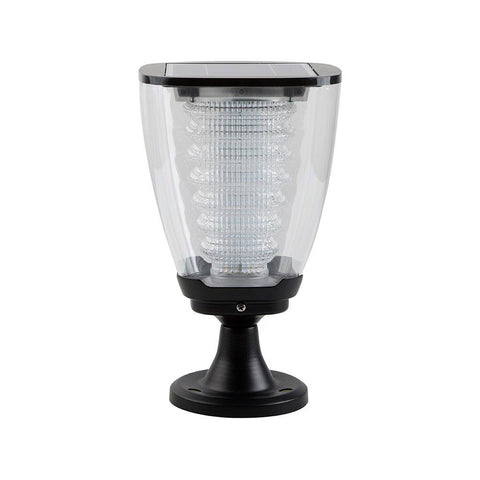 Cup Design LED Solar Post Light