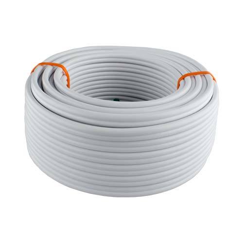 Flat Twin Earth Cable 2 Core 1 5mm White 5 To 100M