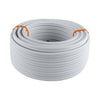 Flat Twin Earth Cable 2 Core 2 5mm White 10 To 100M