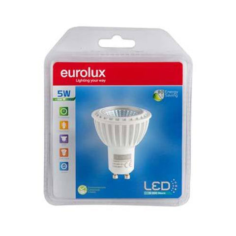 Eurolux LED Bulb GU10 5W 425lm Warm White