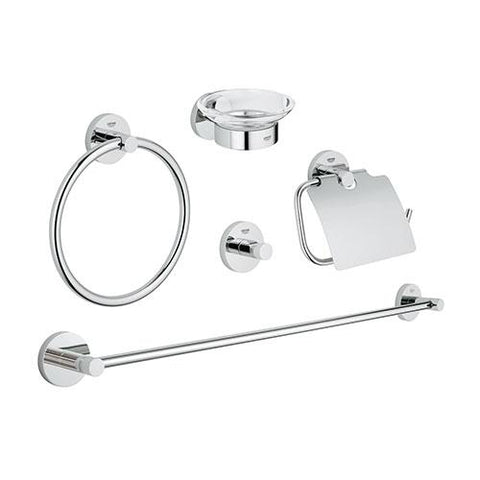 Grohe Essentials Master Bathroom Accessory Set 5 In 1