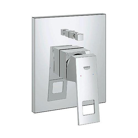 Grohe Eurocube Single Lever Bath Shower Mixer With Diverter