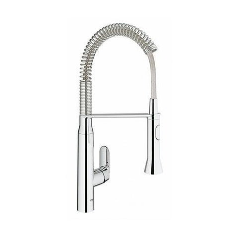 Grohe K7 Professional Single Lever Kitchen Sink Mixer Tap With Spring Swivel Arm