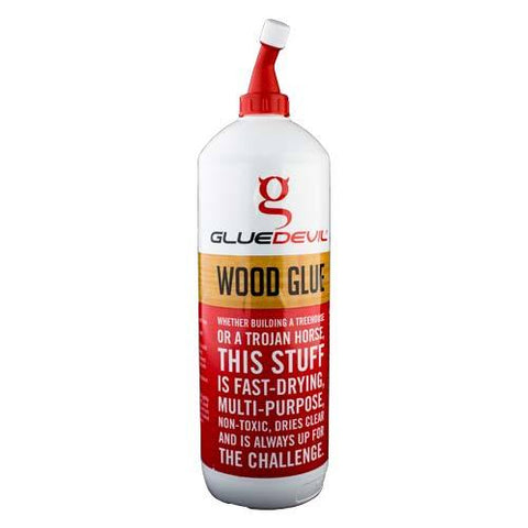 Gluedevil Wood Glue Bottle 1Lt