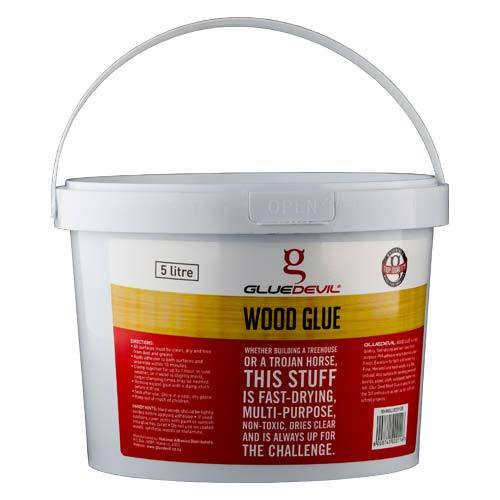 Gluedevil Wood Glue Bucket 5Lt