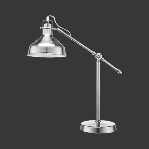 Adjustable Desk Lamp - Nickel Satin