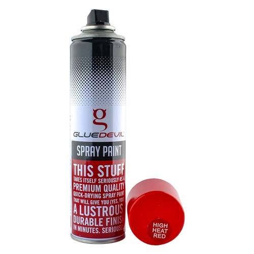 GlueDevil Spray Paint HR Red
