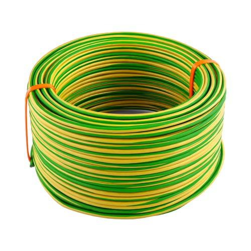 House Wire 6mm Green Yellow 10 To 100M