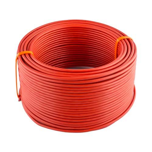 House Wire 4mm Red 10 To 100M