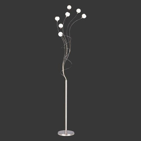 Dimmable Ball Glass Floor Lamp