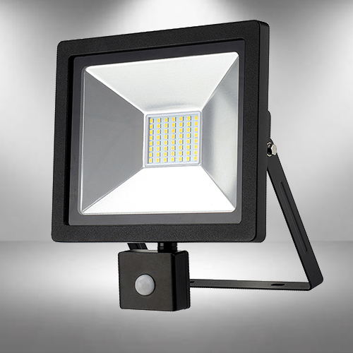 Eurolux LED Floodlight 30W With Sensor