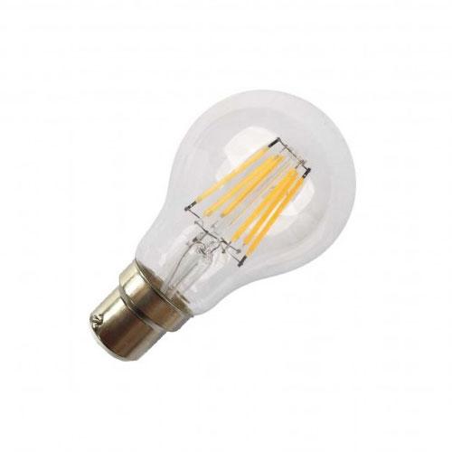 Major Tech LED Filament Bulb B22 6W 600lm Warm White