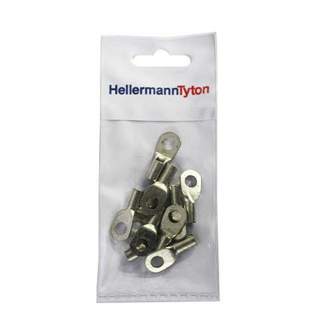 Hellermanntyton Cable Lugs Htb106 10mm X 6mm 10 Pack