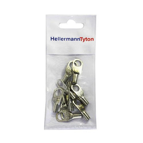 Hellermanntyton Cable Lugs Htb108 10mm X 8mm 10 Pack