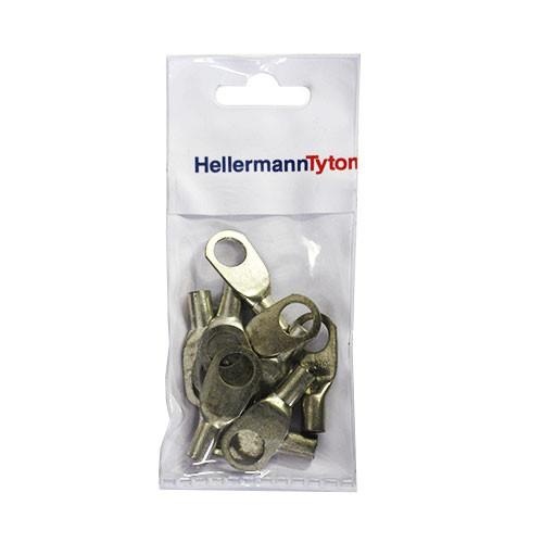 Hellermanntyton Cable Lugs Htb1610 16mm X 10mm 10 Pack