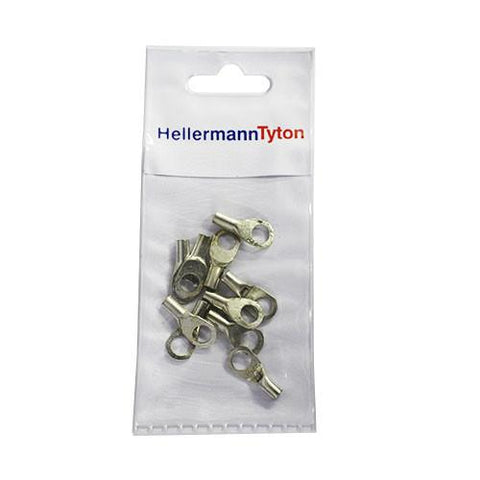 Hellermanntyton Cable Lugs Htb46 4mm X 6mm 10 Pack