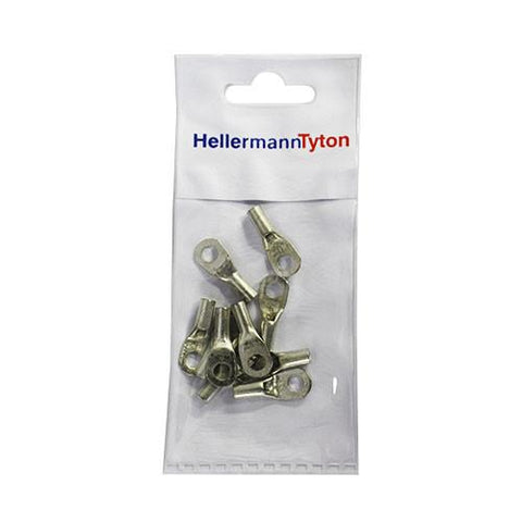 Hellermanntyton Cable Lugs Htb65 6mm X 5mm 10 Pack