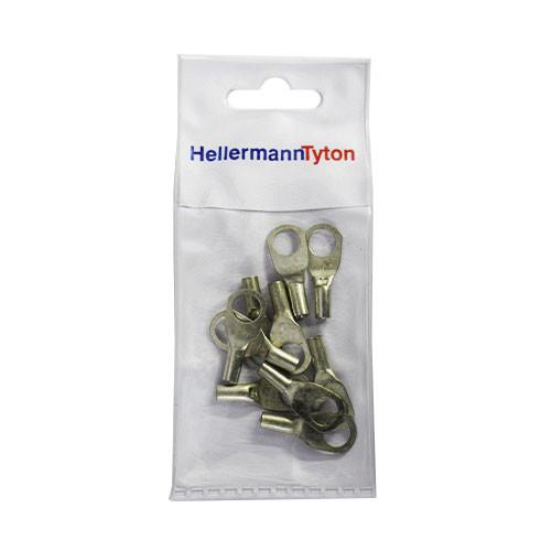 Hellermanntyton Cable Lugs Htb68 6mm X 8mm 10 Pack
