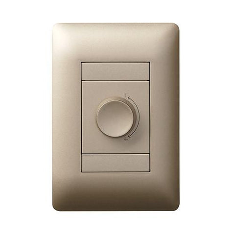 Legrand Ysalis 1 Lever Dimmer Switch - Champagne
