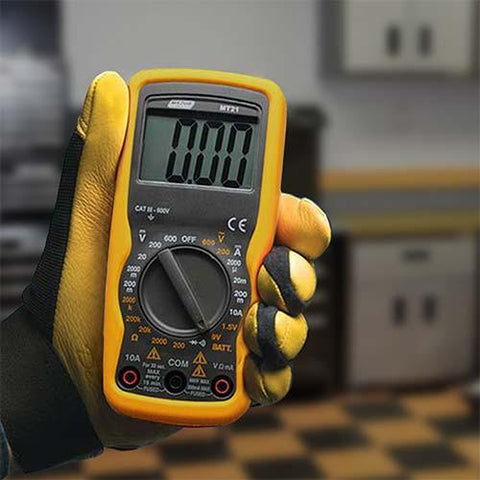 Compact Auto Digital Multimeter Battery Tester