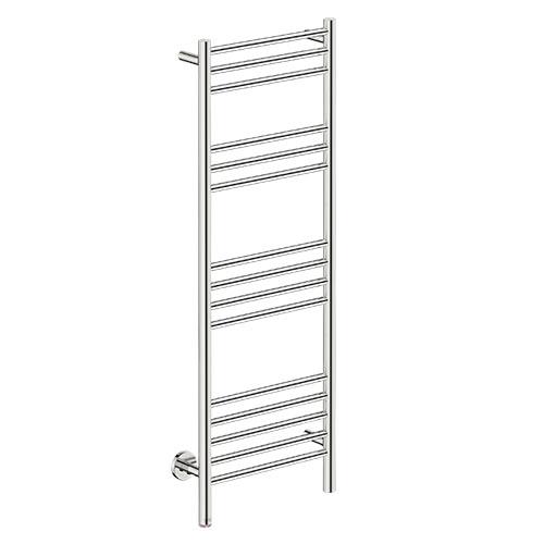 Bathroom Butler Natural 15 Bar Straight PTS Heated Towel Rail 430mm - Polished Stainless Steel