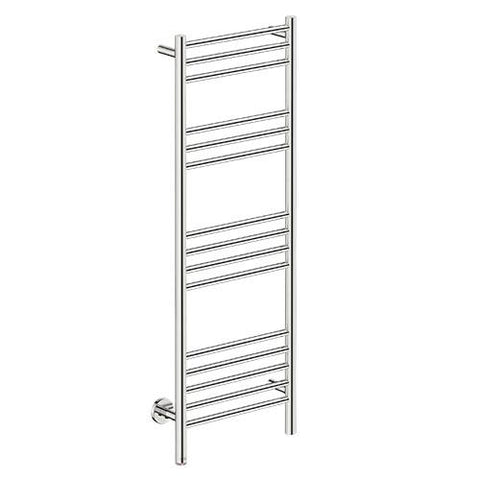 Bathroom Butler Natural 15 Bar Straight PTS Heated Towel Rail 430mm - Polished Stainless Steel