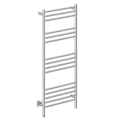 Bathroom Butler Natural 15 Bar Straight PTS Heated Towel Rail 500mm - Polished Stainless Steel