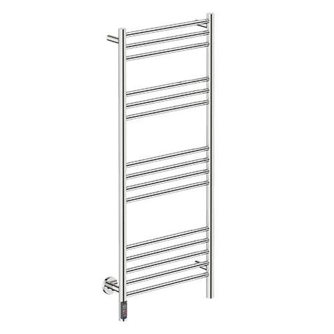Bathroom Butler Natural 15 Bar Straight TDC Heated Towel Rail 500mm - Polished Stainless Steel