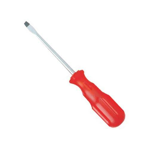 Non Insulated 265mm Flat Engineers Screwdriver