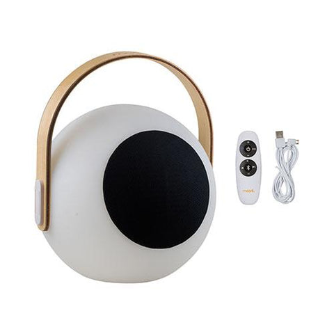 Mooni Eye Speaker Lantern With Wooden Handle