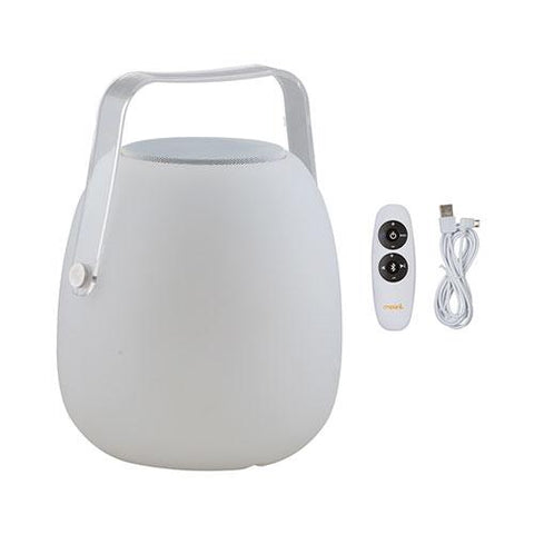 Mooni Opal Speaker Lantern With Clear Handle