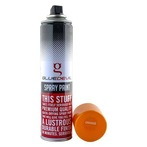 GlueDevil Spray Paint Orange