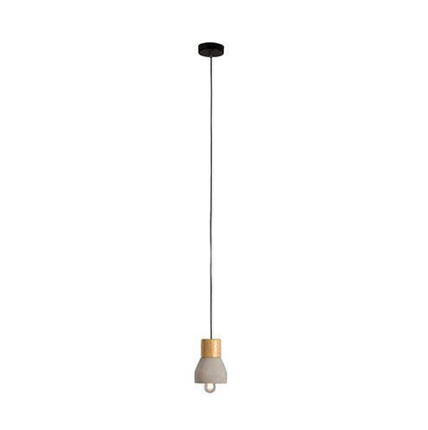 Eurolux 1 Light Pendant Metal And Cement