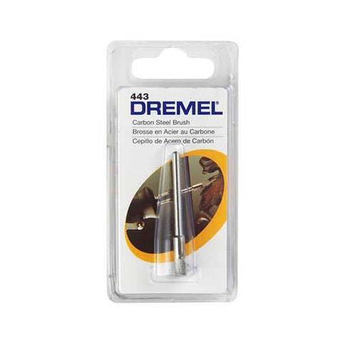Dremel Carbon Steel Brush 443 3 2mm