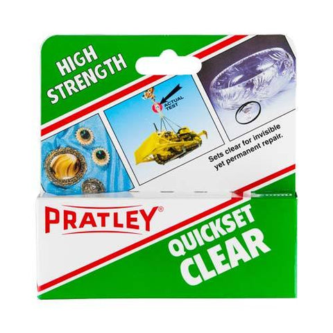 Pratley Quickset Clear 40Ml