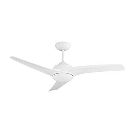 43" 3 Blade Mach One Ceiling Fan and Remote - White