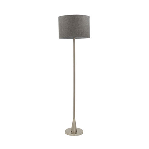 Grey Shade Floor Standing Lamp