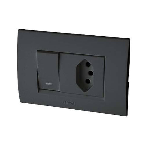 Schneider Electric  S3000 Single Euro Switched Socket Outlet