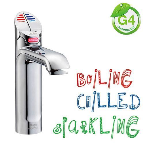 Franke Zip G4 Hydrotap Ii Bc Chrome Classic Boiling Chilled Sparkling