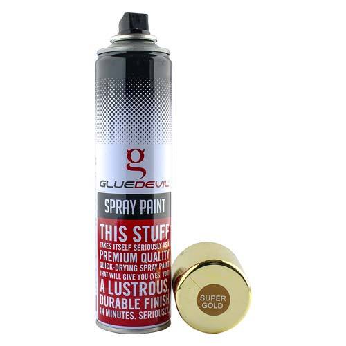 GlueDevil Spray Paint Super Gold